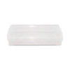 Super Stacker Pencil Box, 8.25" x 3.75" x 1.5", Clear