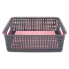 Weave Bins, 14.25 X 10.25 X 4.75, Black, 2/Pack