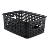 Weave Bins, 13.63 X 10.75 X 9, Black, 3/Pack