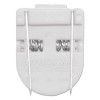 Wall Clips For Fabric Panels, 60 Sheet Capacity, White, 10/Box