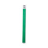 Crowd Management Wristbands, Sequentially Numbered, 10" x 0.75", Green, 100/Pack