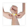 Crowd Management Wristbands, Sequentially Numbered, 10" x 0.75", Yellow, 100/Pack