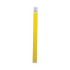 Crowd Management Wristbands, Sequentially Numbered, 10" x 0.75", Yellow, 100/Pack
