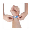 Crowd Management Wristbands, Sequentially Numbered, 9.75" x 0.75", Blue, 500/Pack