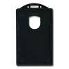 Id Card Holders, Vertical, Black 2.38" x 3.68" Holder, 2.13" x 3.38" Insert, 25/Pack