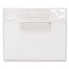 Magnetic-Style Name Badge Kits, Horizontal, Clear 4.5" x 3.25" Holder, 4.13" x 3" Insert, 20/Pack