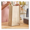 Grocery Paper Bags, 16# Size, Heavy-Duty, 50# Basis Weight, 7.75" x 4.75" x 16", Kraft, 500/Bundle