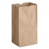 Grocery Paper Bags, 25# Size, Heavy-Duty, 50# Basis Weight, 8.25" x 5.38" x 18", Kraft, 500/Bundle