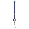 Rope Lanyard, Metal Hook Fastener, 36" Long, Nylon, Blue