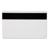 Sicurix Blank Id Card With Magnetic Strip, 2 1/8 X 3 3/8, White, 100/Pack