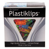Plastiklips Paper Clips, Small, Smooth, Assorted Colors, 1,000/Box