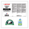 Green Earth Daily Fastdraw Floor Cleaner, Unscented, 2 L Bottle, Unscented, 4/Carton