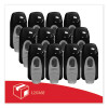 Clario Dispensing System Manual Foam Dispenser, 1,000 Ml, 5.11 x 3.85 x 11.73, Black, 12/Carton