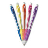 Velocity Original Mechanical Pencil, 0.7 Mm, Hb (#2), Black Lead, Assorted Barrel Colors, 5/Pack