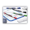 Intensity Advanced Dry Erase Marker, Pocket-Style, Medium Bullet Tip, Assorted Colors, Dozen