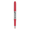 Intensity Fine Tip Permanent Marker, Fine Bullet Tip, Rambunctious Red, Dozen
