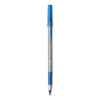 Round Stic Grip Xtra Comfort Ballpoint Pen, Stick, Medium 1 Mm, Blue Ink, Gray/Blue Barrel, 144/Pack