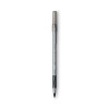 Round Stic Grip Xtra Comfort Ballpoint Pen Value Pack, Easy-Glide, Stick, Medium 1.2Mm, Black Ink, Gray/Black Barrel, 36/Pack