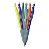 Xtra-Comfort Mechanical Pencil, 0.7 Mm, Hb (#2), Black Lead, Assorted Barrel Colors, 6/Pack