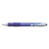 Velocity Easy Glide Ballpoint Pen Value Pack, Retractable, Medium 1 Mm, Blue Ink, Translucent Blue Barrel, 36/Pack