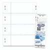 Jumbo Micro-Perforated Event/Raffle Ticket, 90 Lb Index Weight, 8.5 x 11, White, 4 Tickets/Sheet, 250 Sheets/Pack