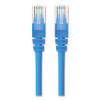 Cat6 Utp Computer Patch Cable, 25 Ft, Blue