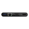 Usb-C Multimedia + Charge Adapter, 4K Hdmi/Usb-A/Usb-C/Vga, 4.9 Ft, Black