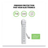 Home/Office Surge Protector, 7 Ac Outlets, 12 Ft Cord, 2,160 J, White