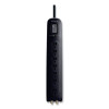 Ultimate Surge Protector, 7 Ac Outlets, 4 Ft Cord, 2,000 J, Black