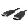 Hdmi To Hdmi Audio/Video Cable, 15 Ft, Black