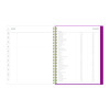 Mahalo Academic Year Create-Your-Own Cover Weekly/Monthly Planner, Floral Artwork, 11 x 8.5, 12-Month (July-June): 2025-2026