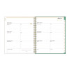 Day Designer Peyton Create-Your-Own Cover Weekly/Monthly Planner, Floral Artwork, 11 x 8.5, White, 12-Month (Jan-Dec): 2026