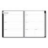 Enterprise Weekly/Monthly Planner, 11 x 8.5, Black Cover, 12-Month (Jan To Dec): 2026