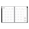 Enterprise Weekly/Monthly Planner, 11 x 8.5, Black Cover, 12-Month (Jan To Dec): 2026