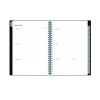 Enterprise Weekly/Monthly Notes Planner, 8.63" x 5.88", Black Cover, 12-Month (Jan To Dec): 2026