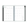 Enterprise Weekly/Monthly Notes Planner, 8.63" x 5.88", Black Cover, 12-Month (Jan To Dec): 2026