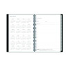 Enterprise Weekly/Monthly Notes Planner, 8.63" x 5.88", Black Cover, 12-Month (Jan To Dec): 2026