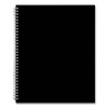 Teacher's Solid Black Weekly/Monthly Lesson Planner, 9 Classes, 11 x 8.5 Sheets, 12-Month (July To June), 2025 To 2026