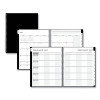 Teacher's Solid Black Weekly/Monthly Lesson Planner, 9 Classes, 11 x 8.5 Sheets, 12-Month (July To June), 2025 To 2026