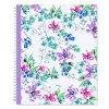 Laila Create-Your-Own Cover Weekly/Monthly Planner, Wildflower Artwork, 11 x 8.5, Purple/Blue/Pink, 12-Month (Jan-Dec): 2026