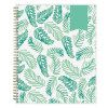Day Designer Academic Year Weekly/Monthly Frosted Planner, Palms Artwork, 11 x 8.5, 12-Month (July To June): 2025 To 2026