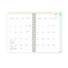Day Designer "Secret Garden Mint" Academic Year Weekly/Monthly Notes Planner, 8 x 5, 12-Month (July To June): 2025-2026