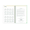 Day Designer "Secret Garden Mint" Academic Year Weekly/Monthly Notes Planner, 8 x 5, 12-Month (July To June): 2025-2026