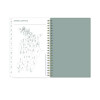 Sophie Frosted Weekly/Monthly Planner, Floral Artwork, 8 x 5, Multicolor Cover, 12-Month (Jan To Dec): 2026