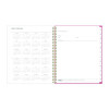 Fly By Frosted Weekly/Monthly Planner, Butterflies Artwork, 11 x 8.5, Blush/Pink Cover, 12-Month (Jan To Dec): 2026