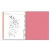 Fly By Frosted Weekly/Monthly Planner, Butterflies Artwork, 11 x 8.5, Blush/Pink Cover, 12-Month (Jan To Dec): 2026