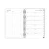 Tula Weekly/Monthly Planner, Floral Artwork, 8" x 5", Purple/Pink/White Cover, 12-Month (Jan To Dec): 2026