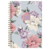 Tula Weekly/Monthly Planner, Floral Artwork, 8" x 5", Purple/Pink/White Cover, 12-Month (Jan To Dec): 2026