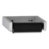 Toilet Tissue Dispenser For Single Roll, 6.5 x 4 x 1, Gray
