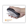 Deluxe Hand-Held Stapler, 20-Sheet Capacity, Black